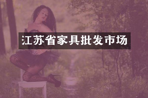 江苏省家具批发市场