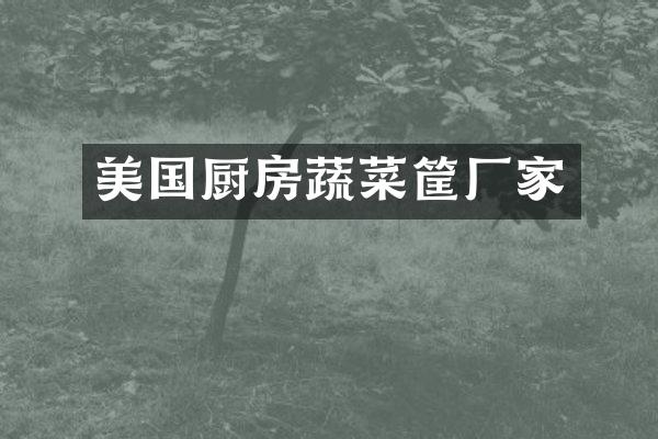 美国厨房蔬菜筐厂家