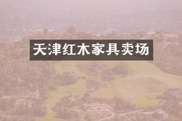 天津红木家具卖场
