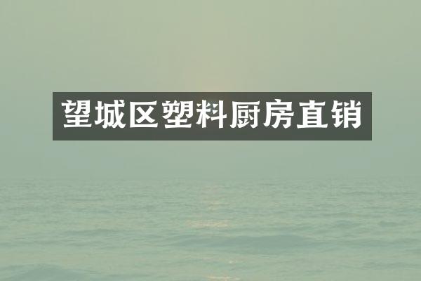 望城区塑料厨房直销