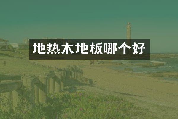 地热木地板哪个好