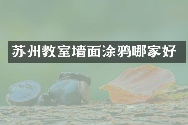 苏州教室墙面涂鸦哪家好