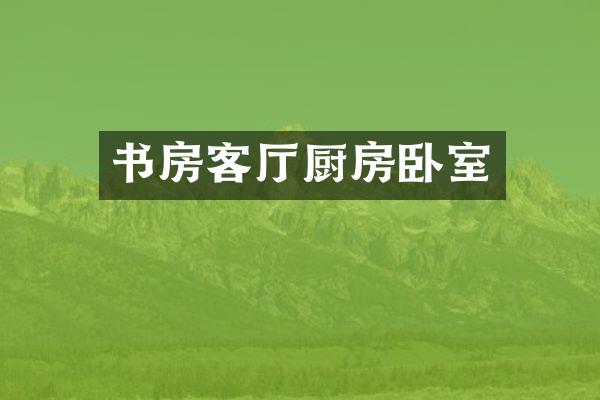 书房客厅厨房卧室