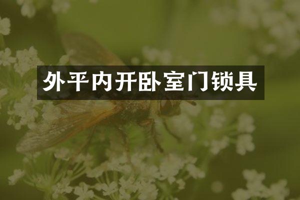 外平内开卧室门锁具