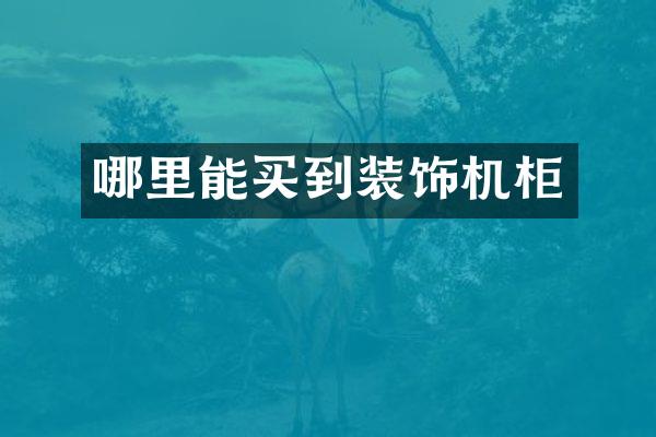 装饰机柜