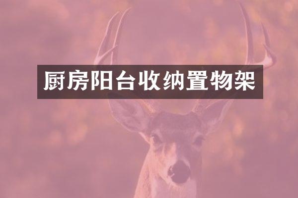 厨房阳台收纳置物架