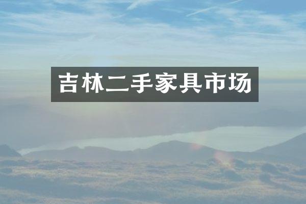 吉林二手家具市场