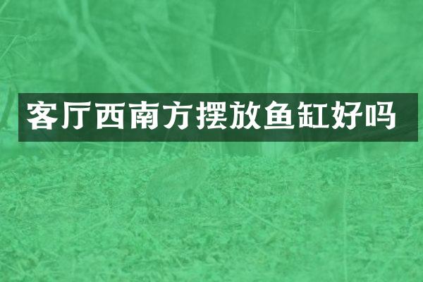 客厅西南方摆放鱼缸好吗