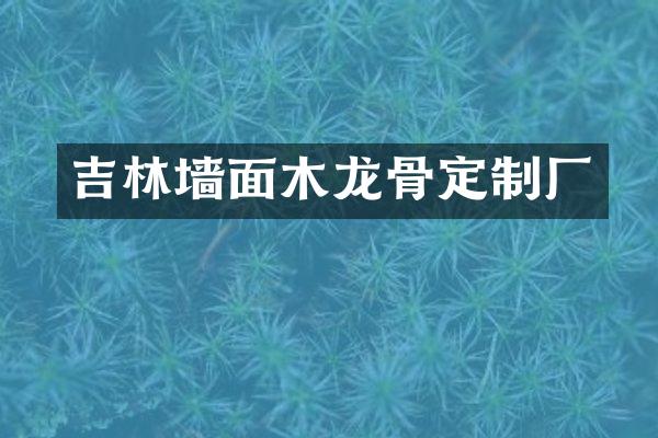 吉林墙面木龙骨定制厂