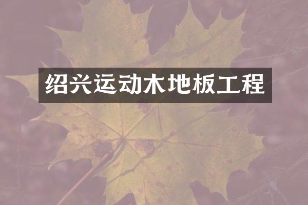 绍兴运动木地板工程