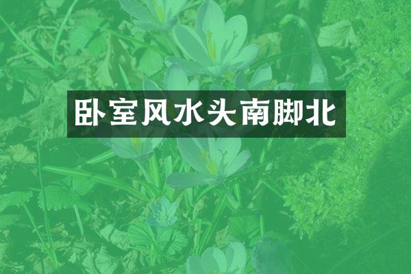 卧室风水头南脚北