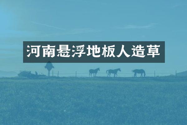 河南悬浮地板人造草