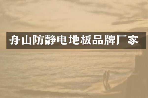 舟山防静电地板品牌厂家