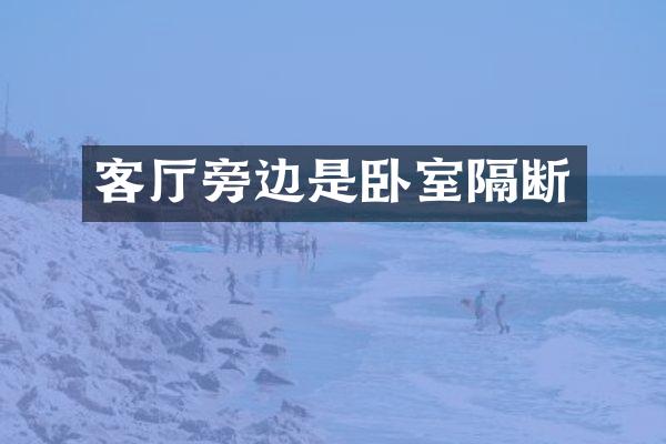 客厅旁边是卧室隔断