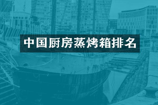 中国厨房蒸烤箱排名