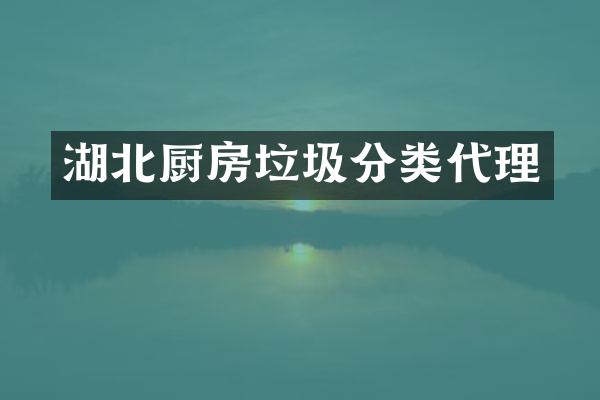 湖北厨房垃圾分类代理