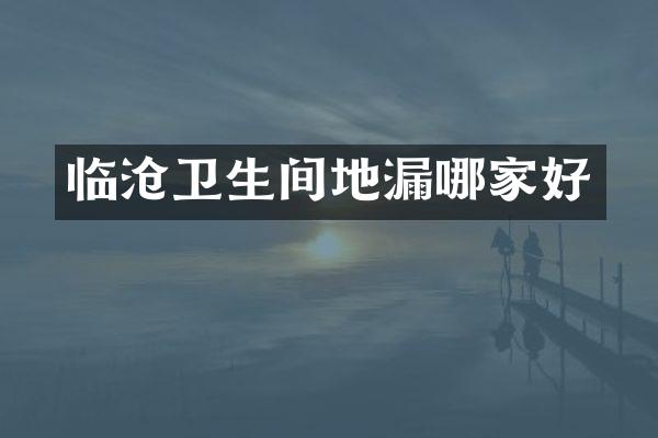 临沧卫生间地漏哪家好
