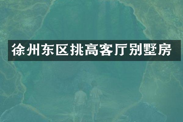 徐州东区挑高客厅别墅房