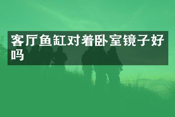 客厅鱼缸对着卧室镜子好吗