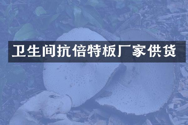 卫生间抗倍特板厂家供货