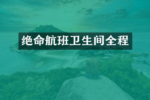 绝命航班卫生间全程