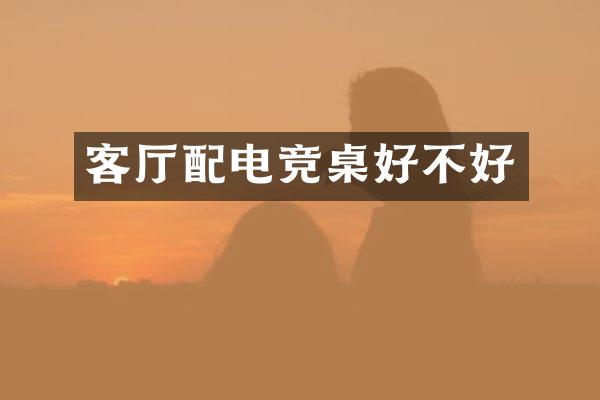 客厅配电竞桌好不好