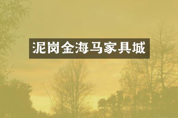 泥岗金海马家具城