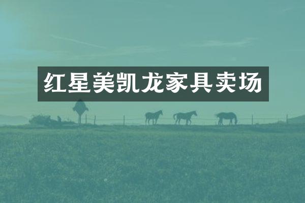 红星美凯龙家具卖场