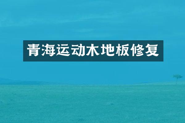 青海运动木地板修复