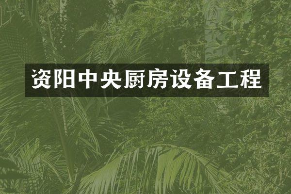 资阳中央厨房设备工程
