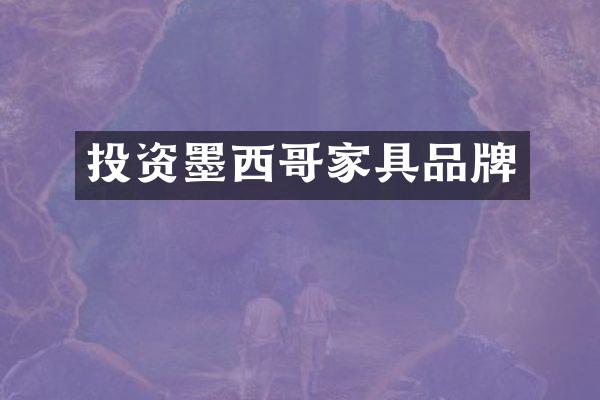 投资墨西哥家具品牌