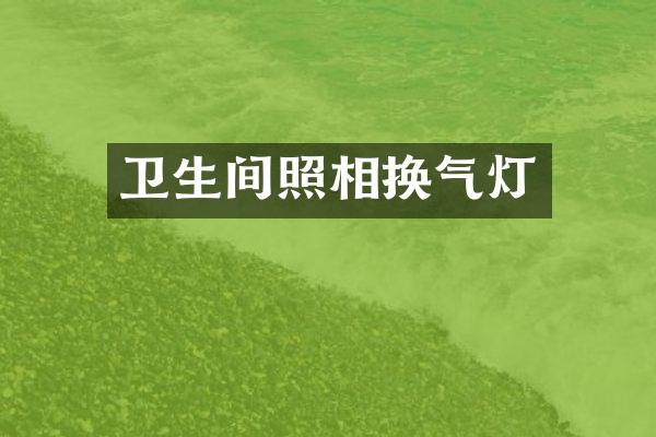 卫生间照相换气灯