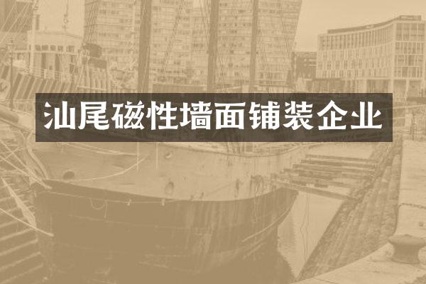 汕尾磁性墙面铺装企业