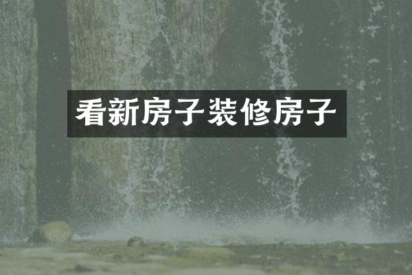 看新房子装修房子