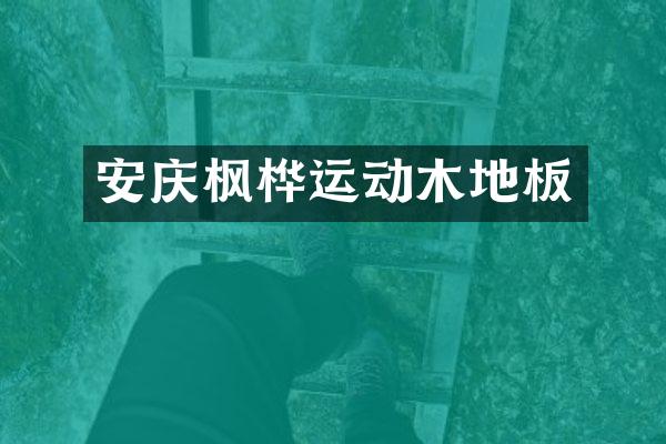 安庆枫桦运动木地板