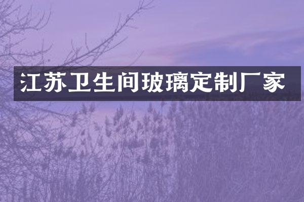 江苏卫生间玻璃定制厂家
