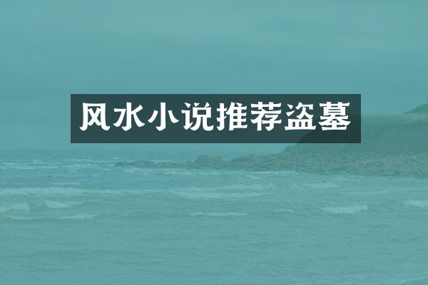 风水小说推荐盗墓