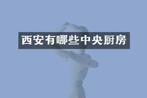 西安有哪些中央厨房