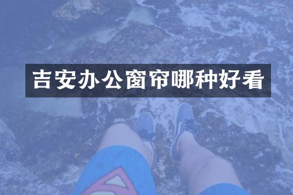 吉安办公窗帘哪种好看