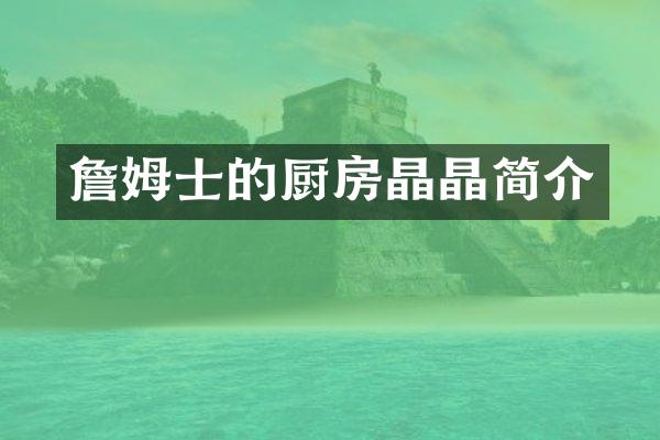 詹姆士的厨房晶晶简介