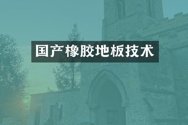 国产橡胶地板技术