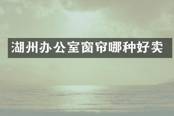 湖州办公室窗帘哪种好卖
