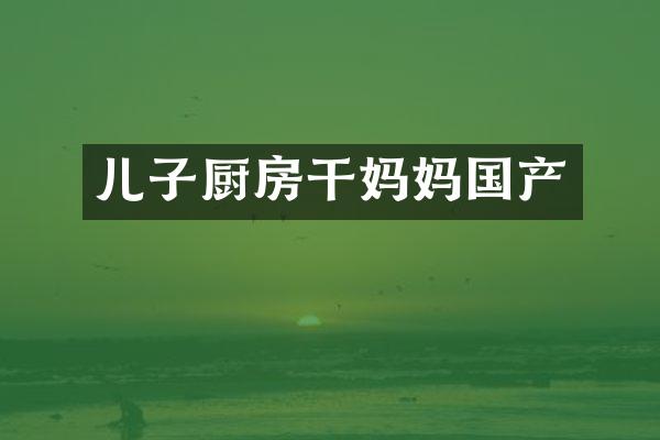 儿子厨房国产
