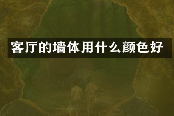 客厅的墙体用什么颜色好