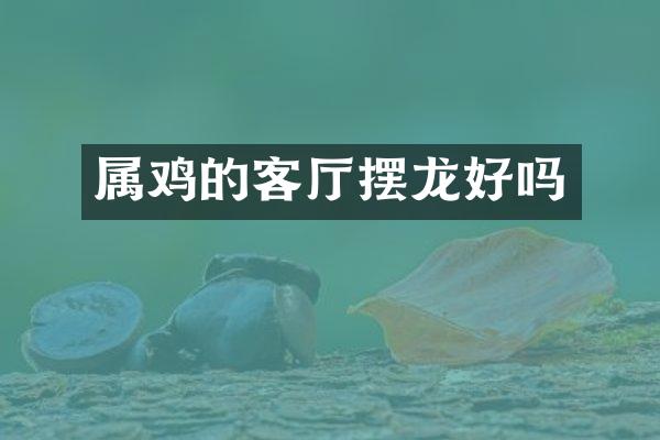 属鸡的客厅摆龙好吗