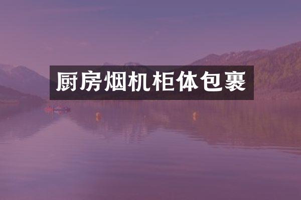 厨房烟机柜体包裹