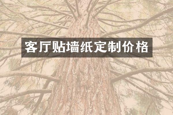 客厅贴墙纸定制价格