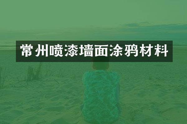 常州喷漆墙面涂鸦材料