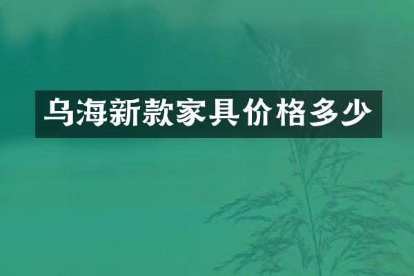 乌海新款家具价格多少