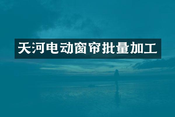 天河电动窗帘批量加工